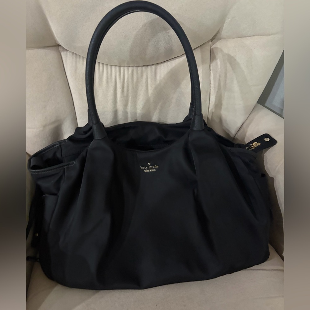 ✨ Kate Spade New York Classic Nylon Diaper Bag – Chic & Practical ✨